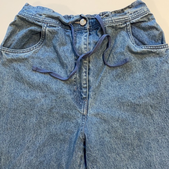 Denim & Co Small Denim High Rise Crop Jeans D20 - Picture 4 of 12